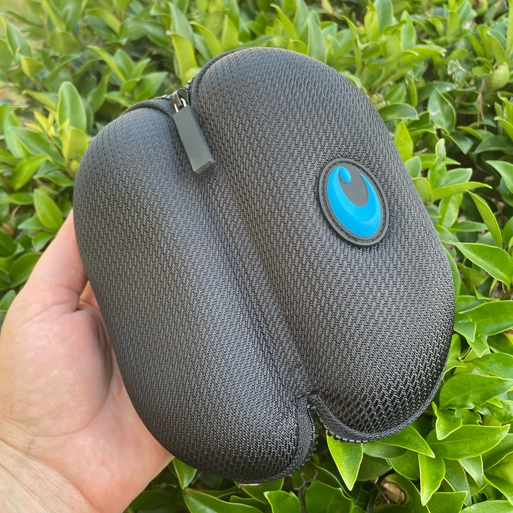 Costa‎ Black Protective Eyeglasses Case with Blue Logo